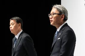 Nissan Motor Company Honda Joint Press Conference